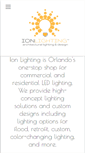 Mobile Screenshot of ionlighting.com